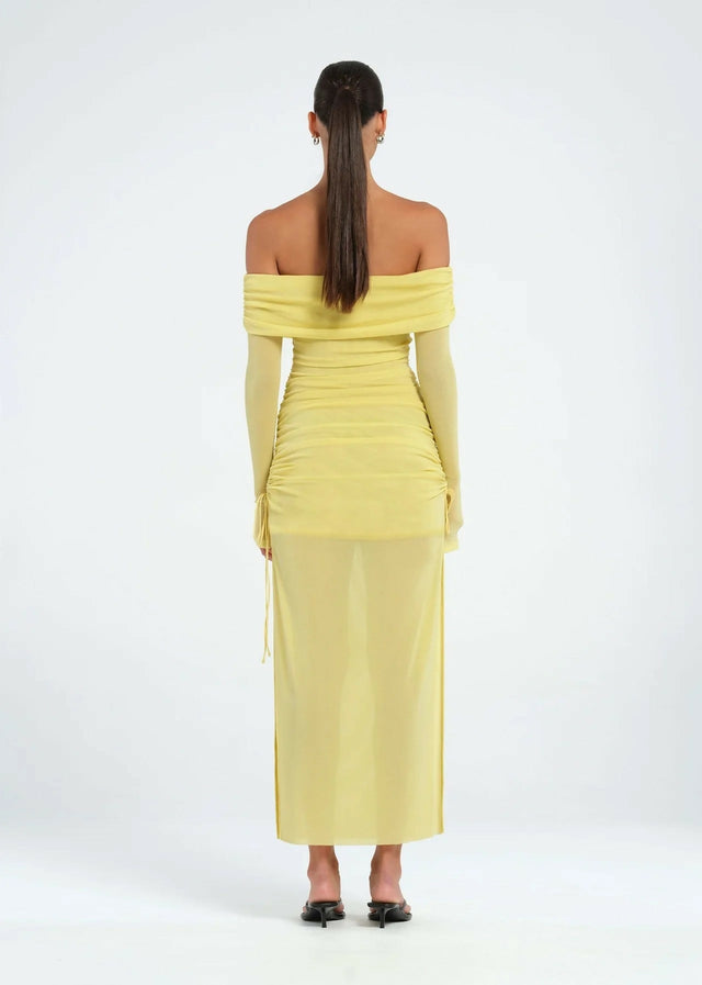 BEN332-WEBRES_LaurenStevenson_BlaireMidiDress_Lemon-1
