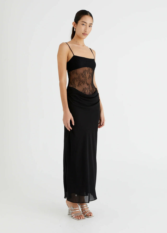 Benni Gabriel Maxi Dress - 8 / Black - Dresses