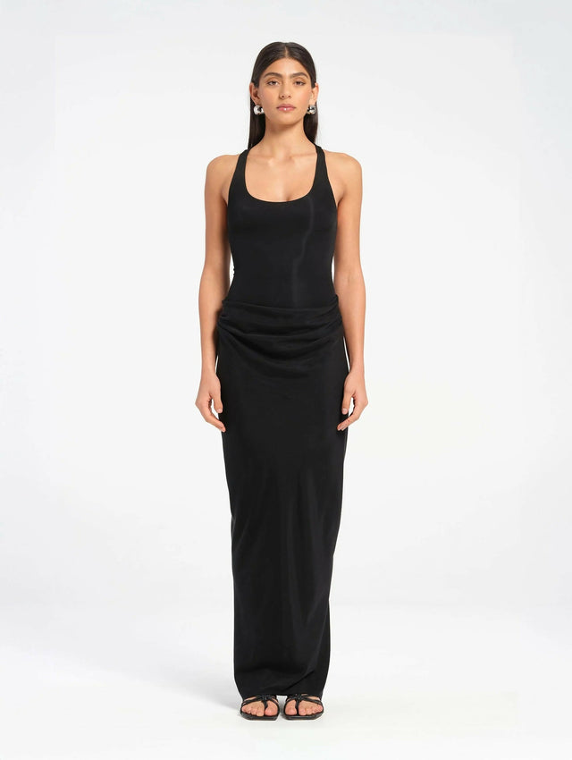 BENNI Jade Maxi Dress in Black - Dresses