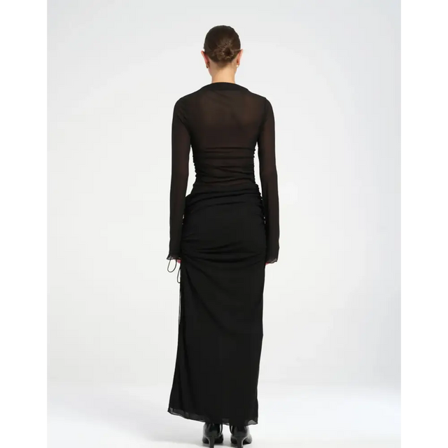 Benni Mable Maxi Dress - 8 / Black - Dresses