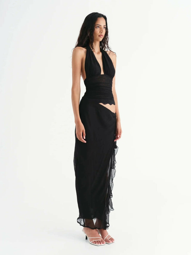 Benni Penelope Maxi Dress — Black - 8 / Black - Dresses