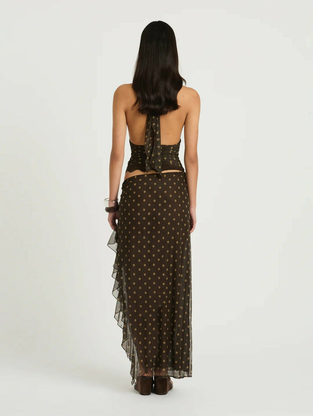 BENNI Penelope Maxi Dress — Polka Dots - Dresses