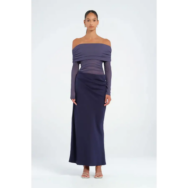YasminOffShoulderDressNavy1