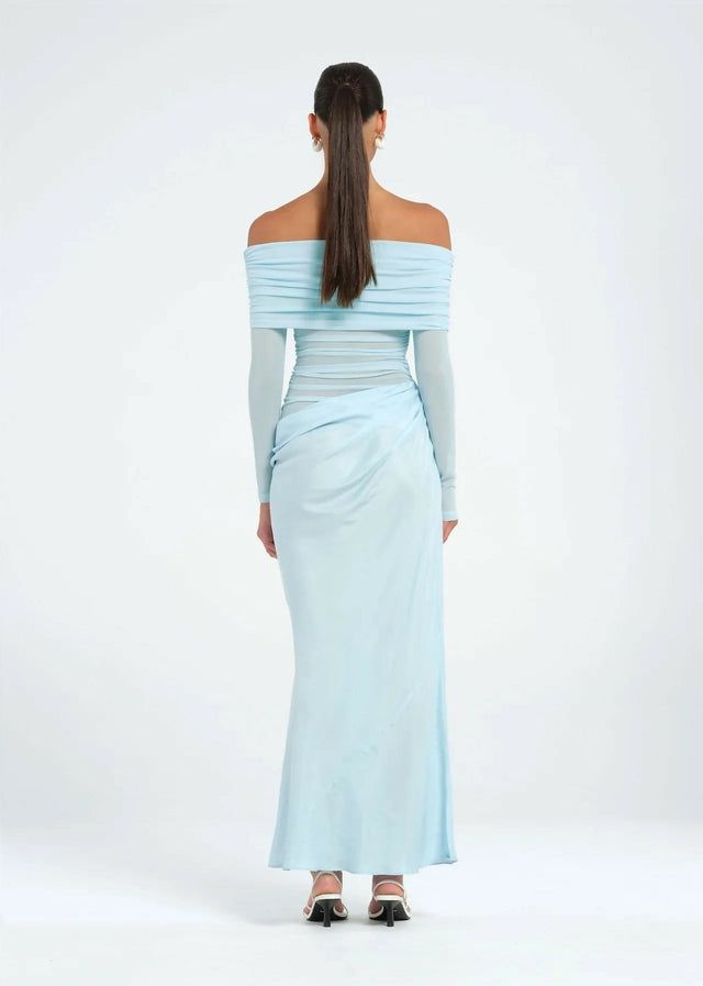 BEN135-1-WEBRES_LaurenStevenson_YasminOff-ShoulderMaxiDress_BabyBlue-3