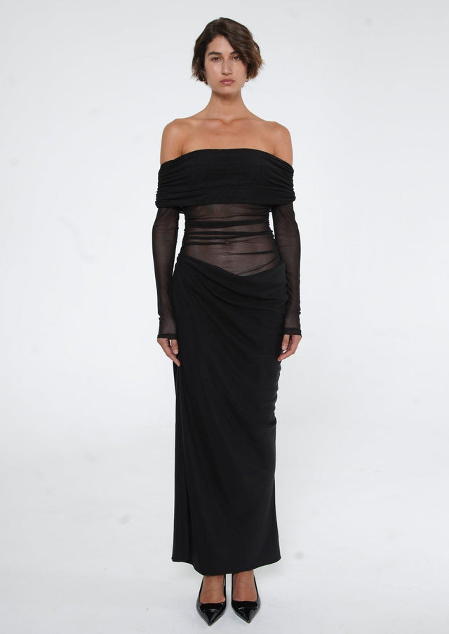 Benni Yasmin Off-Shoulder Maxi Dress - Dresses