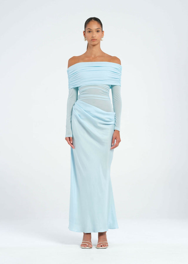 BEN135-1-WEBRES_LaurenStevenson_YasminOff-ShoulderMaxiDress_BabyBlue-2