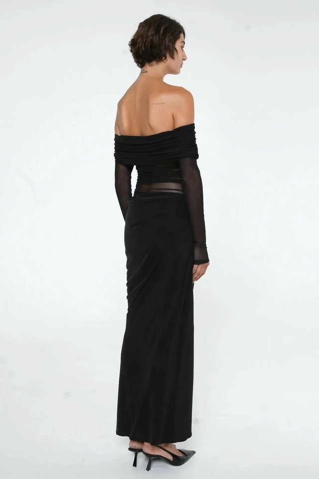 Benni Yasmin Off-Shoulder Maxi Dress - Dresses
