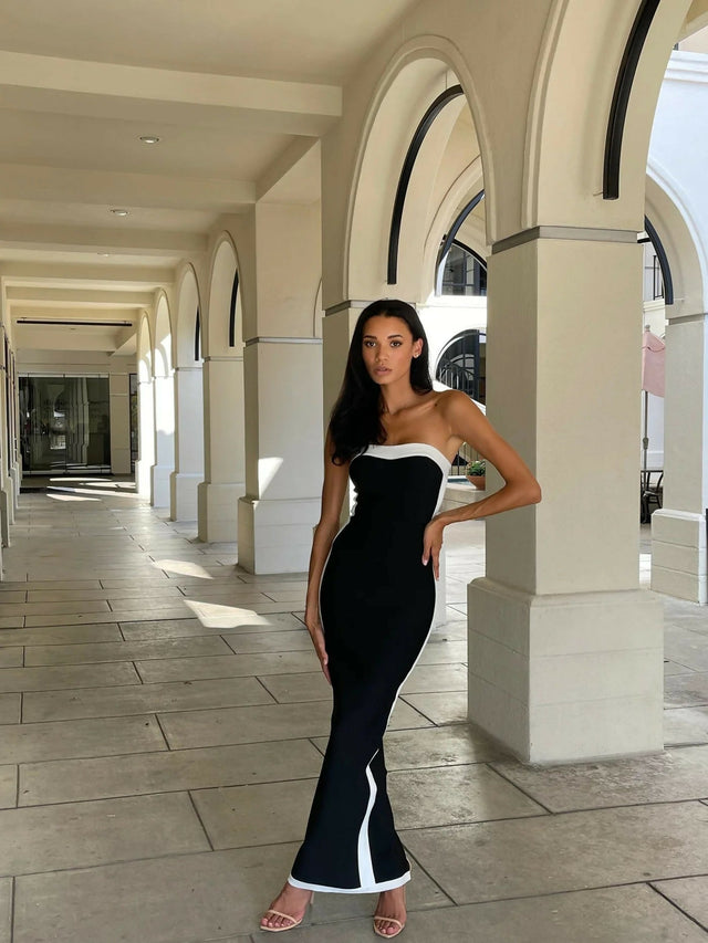 Bianca and Bridgett Ashley Midi Black - Dresses