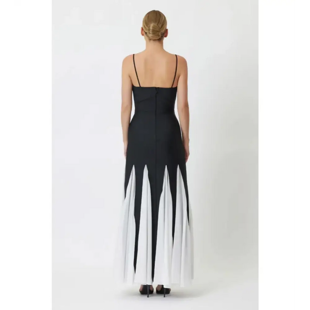 Bianca & Bridgett Amalia Maxi Dress Black Size 10 - 10 / Multi - Dresses