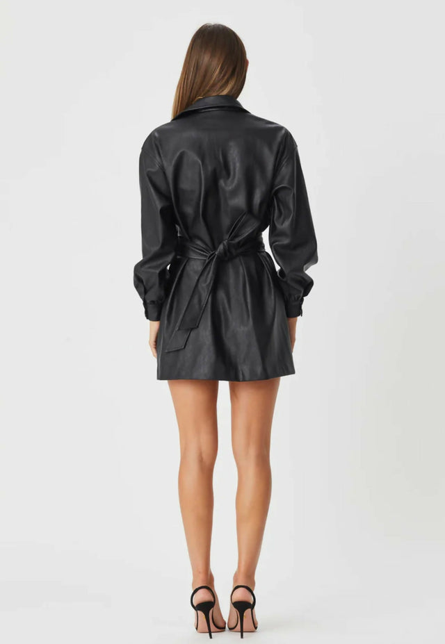 Bianca & Bridgett Cora Blazer Dress in Black - 10 / Black - Dresses