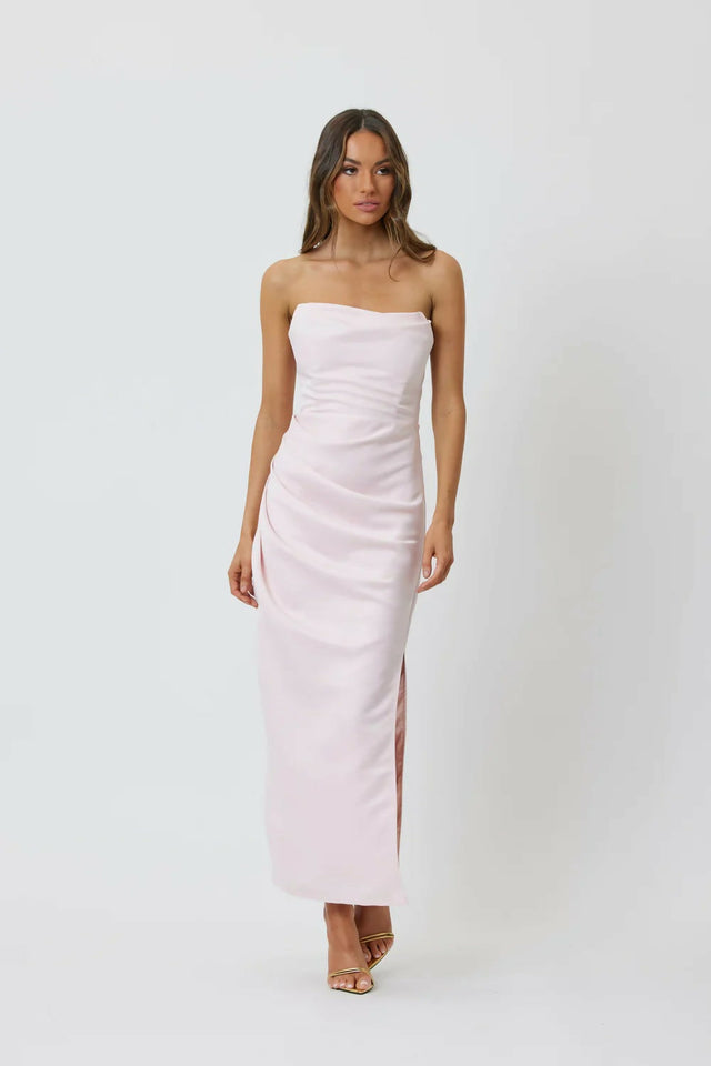 Bianca & Bridgett Evelyn Dress Blush - 6 / Pink - Dresses