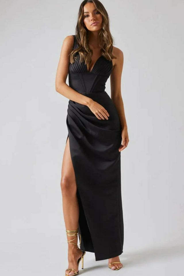 Bianca & Bridgett Peony Dress Black Size 14 16 - 14 / Black - Dresses