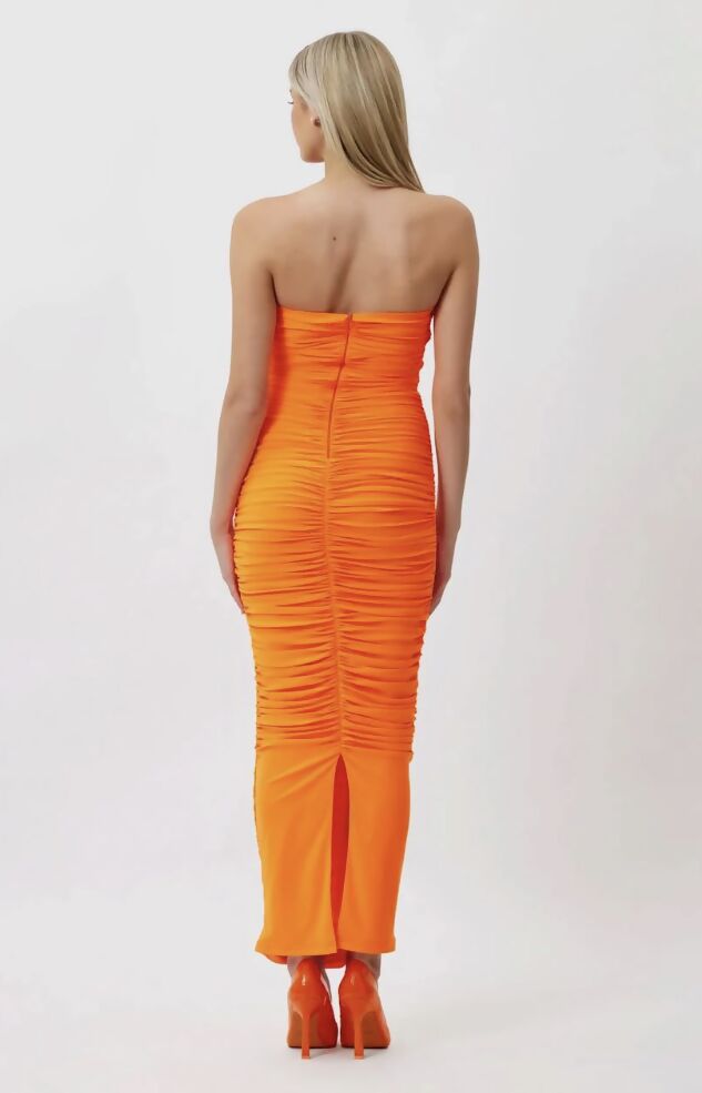 Bianca & Bridgett Tara Dress Size 10 - Orange / 10 - Dresses