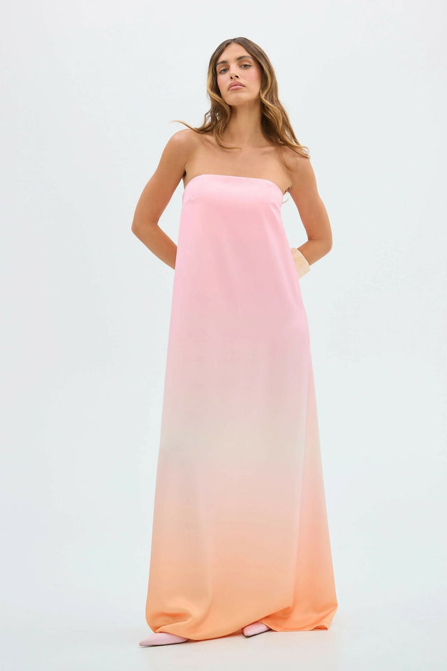 BUBISH Lily Maxi Dress - Tropical - 8 / Multi - Dresses