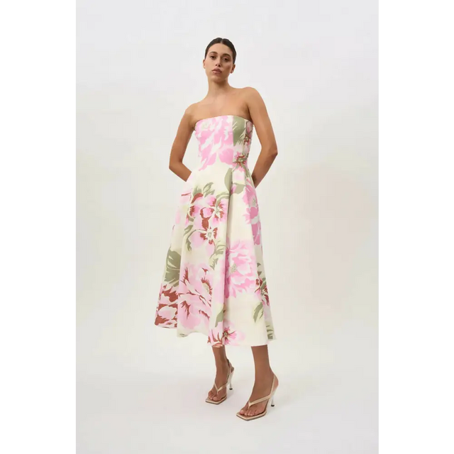 By Johnny - Carrie Strapless Dress - Pink - Dresses