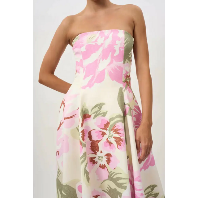 By Johnny - Carrie Strapless Dress - Pink - Dresses