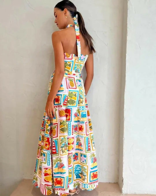 By Nicola Sea Change Set In Summer Vacation - 8 / Print - Outfit Sets