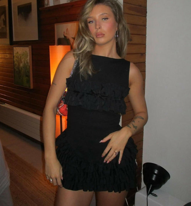 Bye Bambi Yurah Mini Black - 8 / Black - Dresses