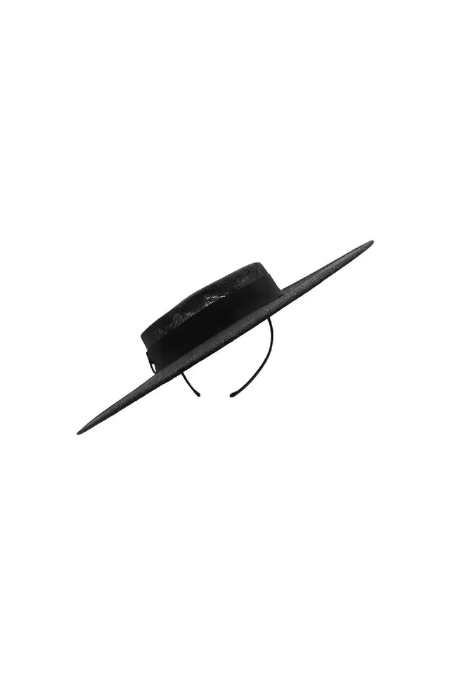 Morgan & Taylor Alissa Racewear Boater - Black