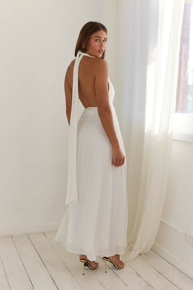 Calia Collection Antonia Maxi Dress White Size 6 - 6 / White - Dresses