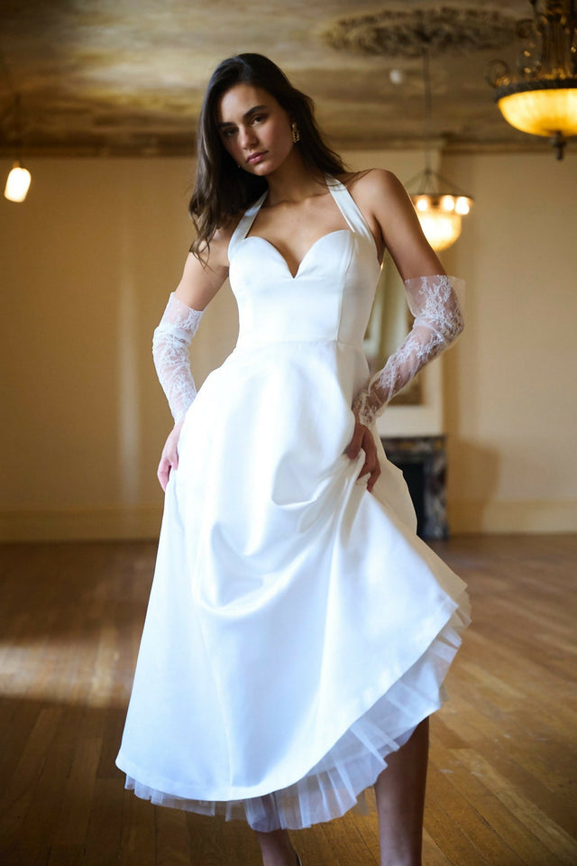 Calia Collection Audry Midi Dress White Size 6 - 6 / White - Dresses