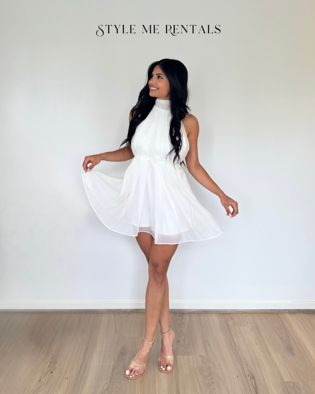 Calia Collection Rosalia Mini Dress White - Dresses