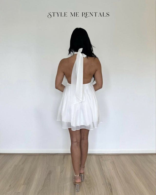 Calia Collection Rosalia Mini Dress White - Dresses