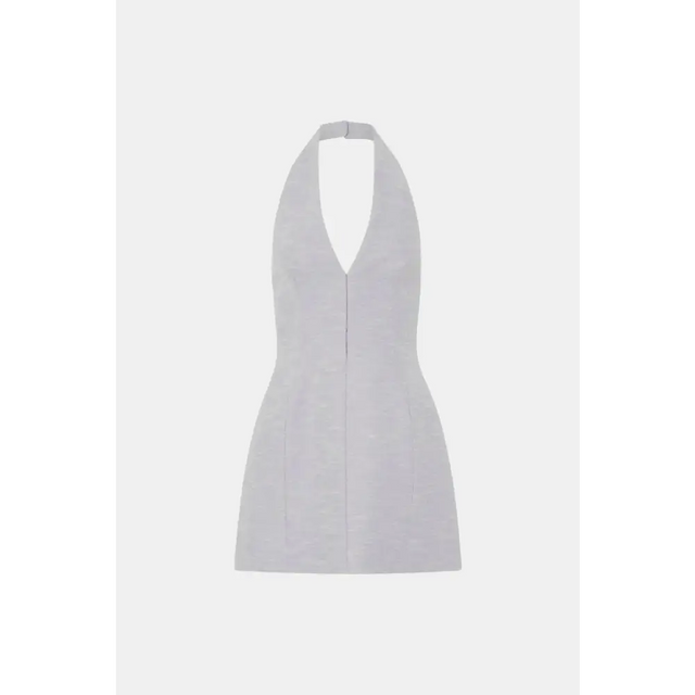 Camilla And Marc Altair Mini Halter Dress Lilac Size 12 - 12 / White - Dresses