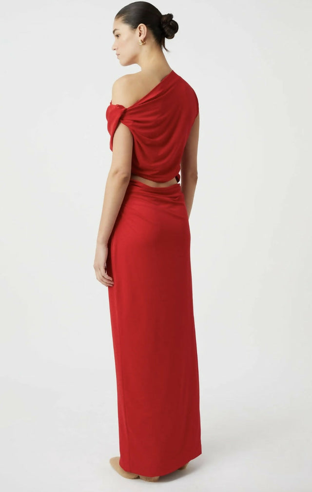 Camilla and Marc Annalise Dress Scarlet - 12 / Red - Dresses