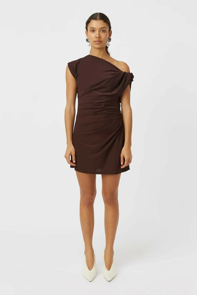 AnnaliseMiniDressBrown1
