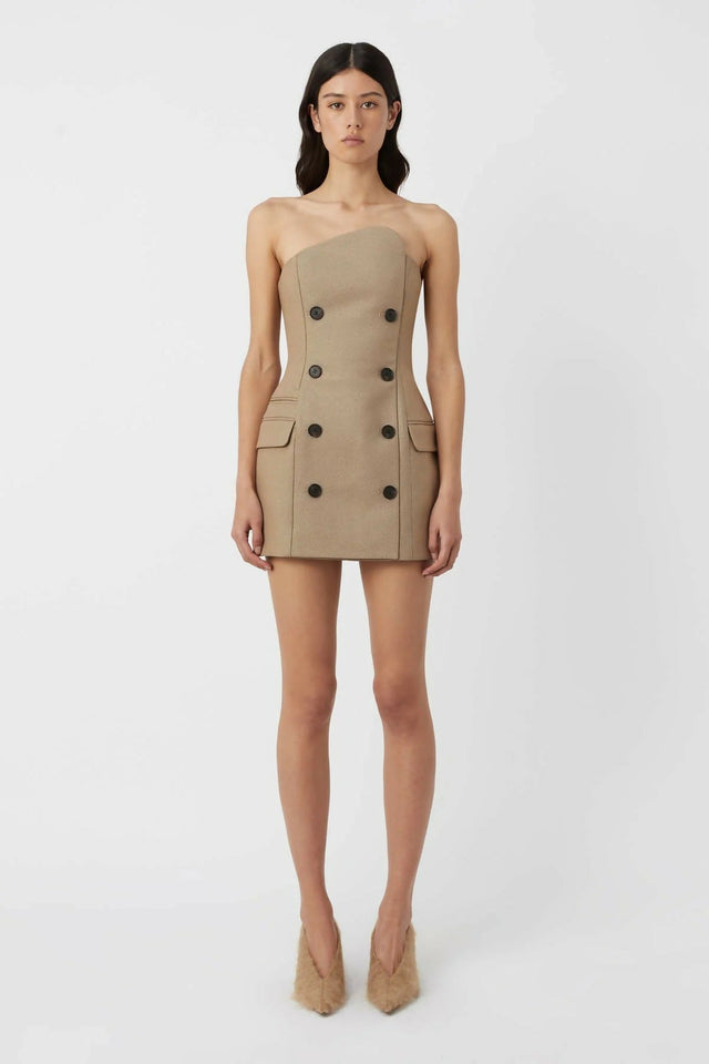 Camilla and Marc Asteria Dress in Tan Size 6 - 6 / Brown - Dresses