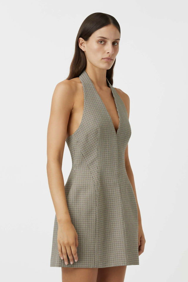 Camilla and Marc Banks Mini Dress - 8 / Gray - Dresses