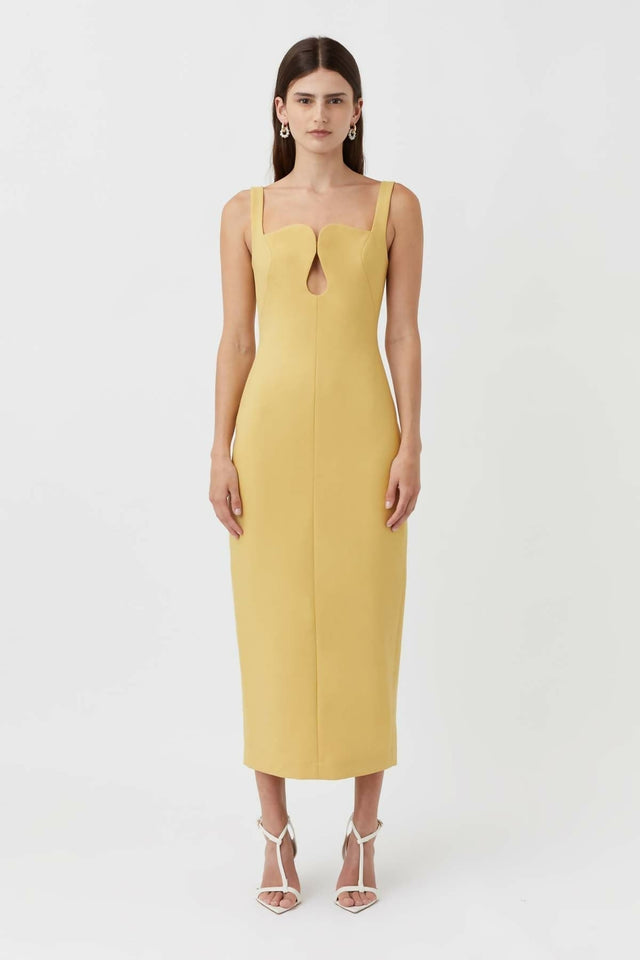 Camilla and Marc Brixton Dress | Mustard - 6 / Yellow - Dresses