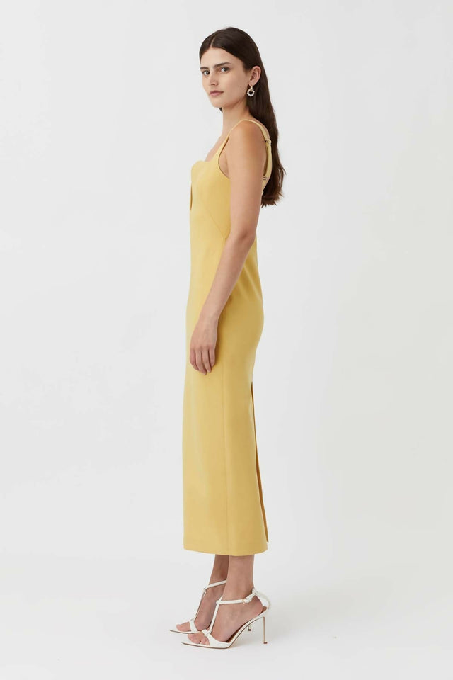 Camilla and Marc Brixton Dress | Mustard - 6 / Yellow - Dresses