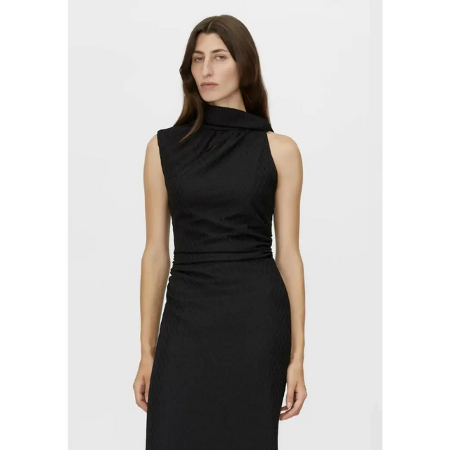 Camilla And Marc Davana Midi Dress - 10 / Black - Dresses