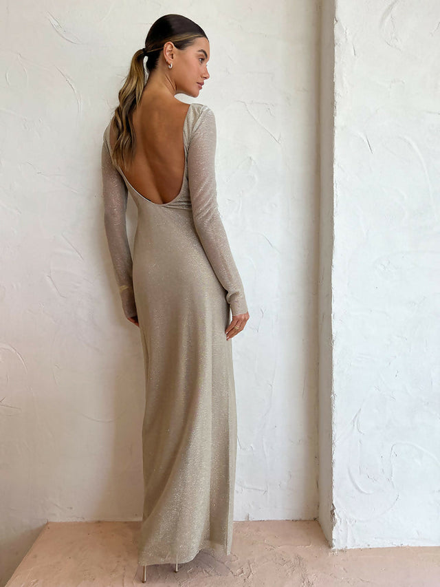 Camilla and Marc Ibiza Maxi in Gold Size 8 - 8 / Gold - Dresses