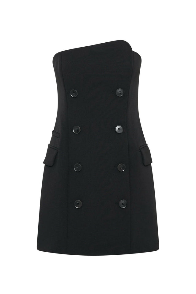 Camilla And Marc Izola Tailored Mini Dress in Black - 10 / Black - Dresses