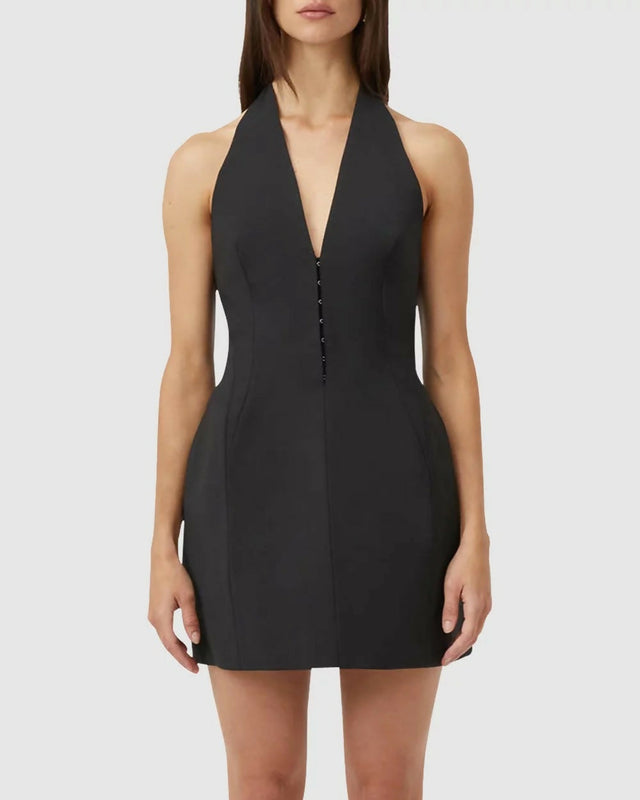 Camilla and Marc Petra Mini Dress - 8 / Black - Dresses