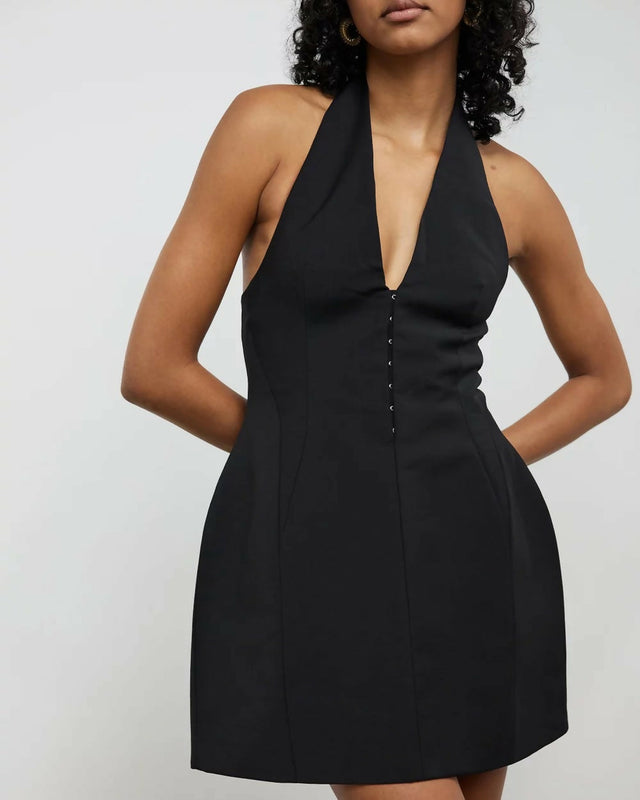 Camilla and Marc Petra Mini Dress - 8 / Black - Dresses