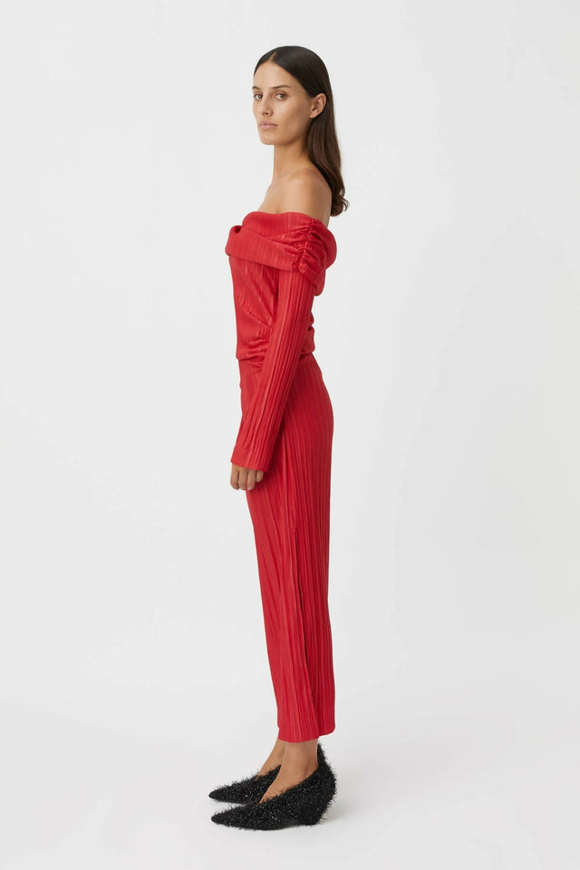 Camilla and Marc Shaw Dress - 8 / Red - Dresses
