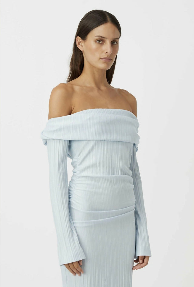 Camilla And Marc Shaw Dress - 8 / Sky Blue - Dress