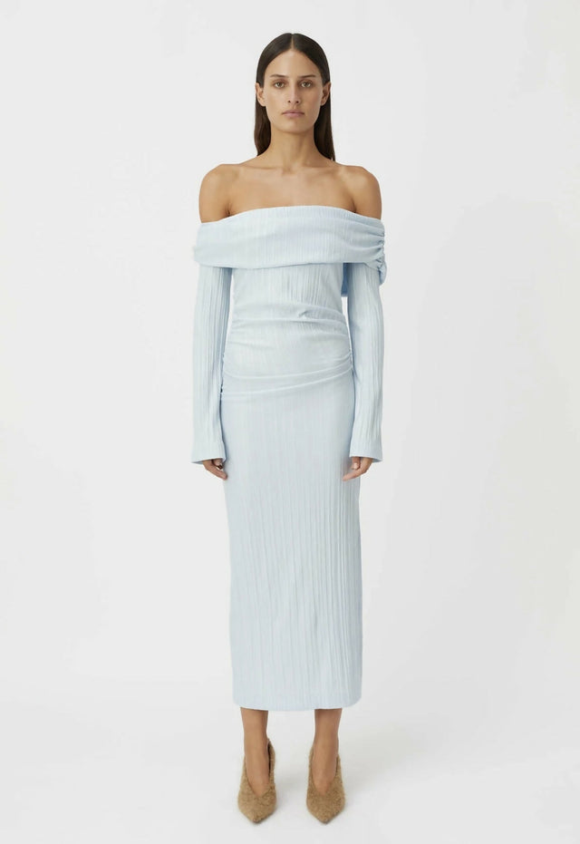Camilla And Marc Shaw Dress - 8 / Sky Blue - Dress
