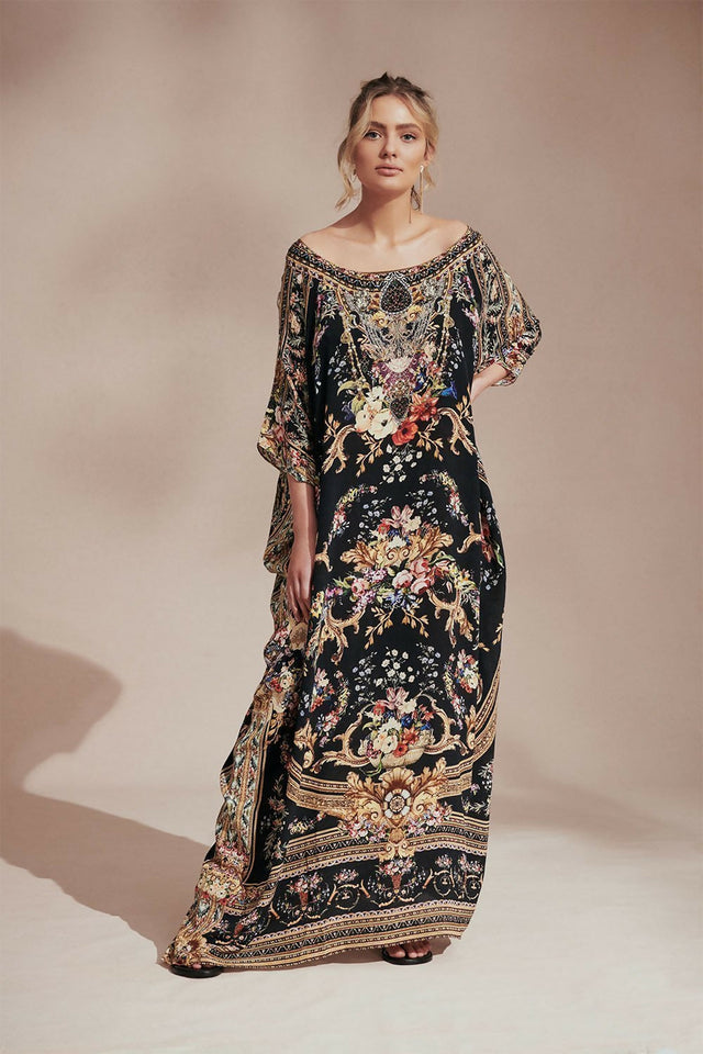 black_os_friend_in_flora_round_neck_kaftan_one_size (1)