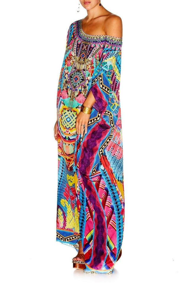 Camilla Ms Mochilla Round Neck Kaftan One Size - Dresses