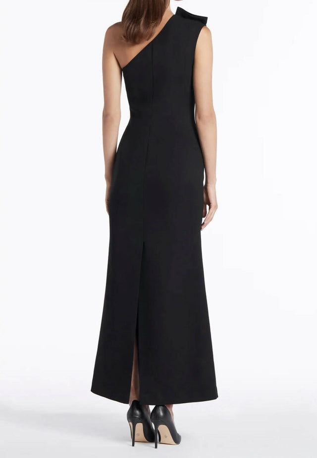 Carla Zampatti Diana One Shoulder Gown Size 10 - 12 / Black - Dresses