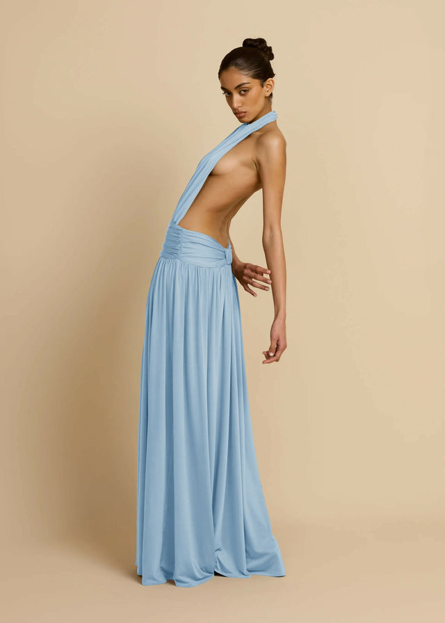 Arcina Ori Santina Dress Sky Blue Size 8