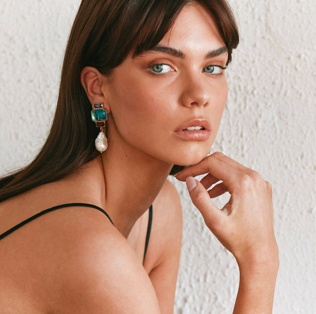 Christie Nicolaides - Christie Nicolaides Bambina Earrings Blue