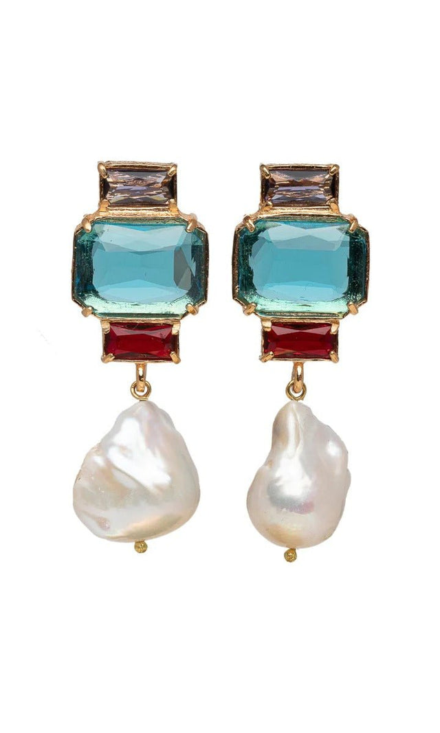 Christie Nicolaides - Christie Nicolaides Bambina Earrings Blue