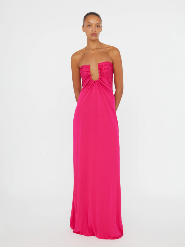 CHRISTOPHER_ESBER_23023345_MAGENTA_ARCED_PALM_STRAPLESS_DRESS_018_2