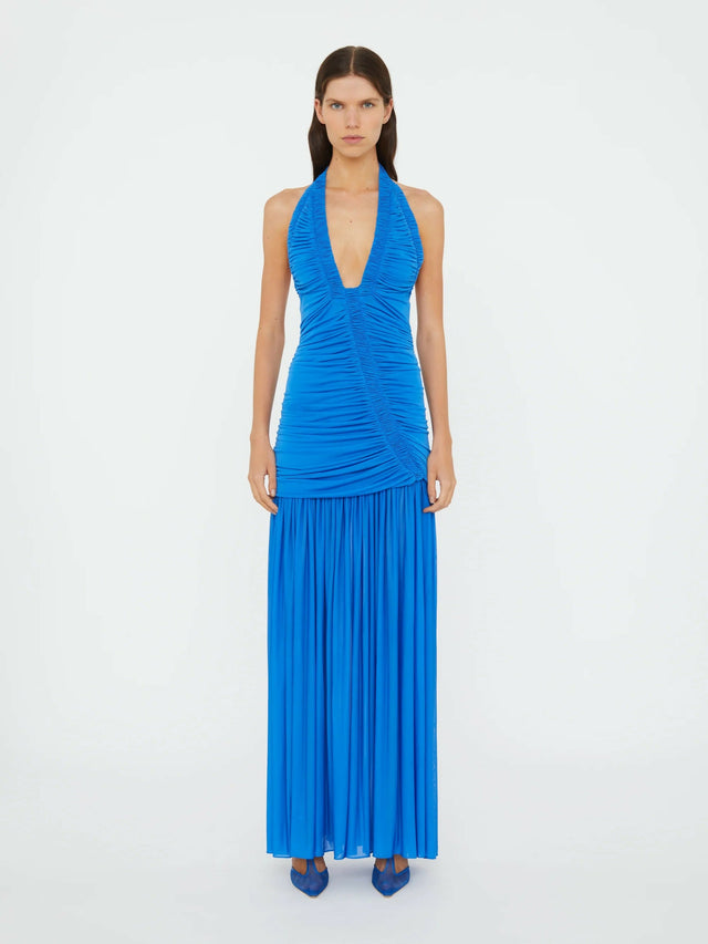 Christopher Esber Orion Gown Lapis Blue Size 8 - 8 / Blue - Dresses